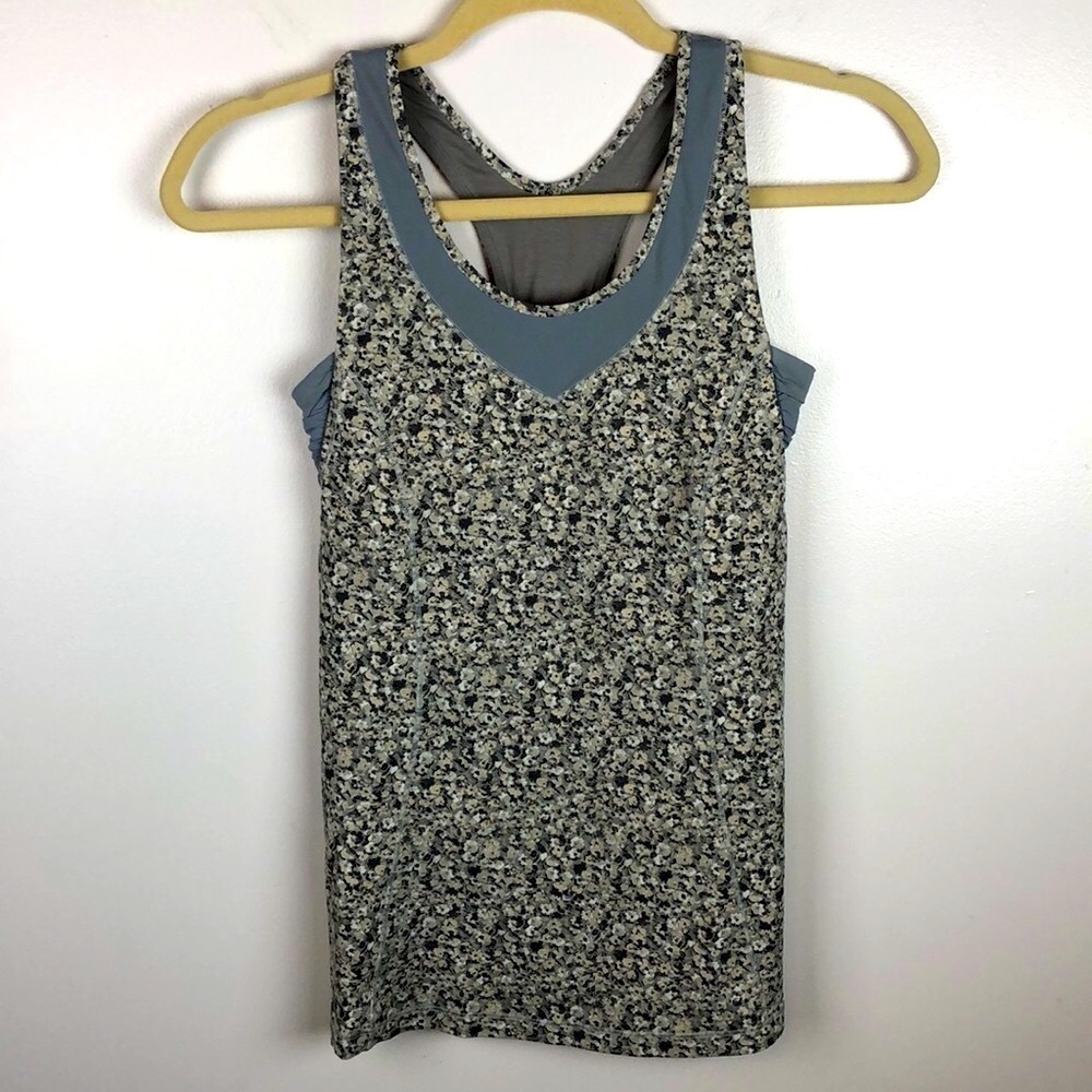 Lululemon Turbo Floral Tank Top 4